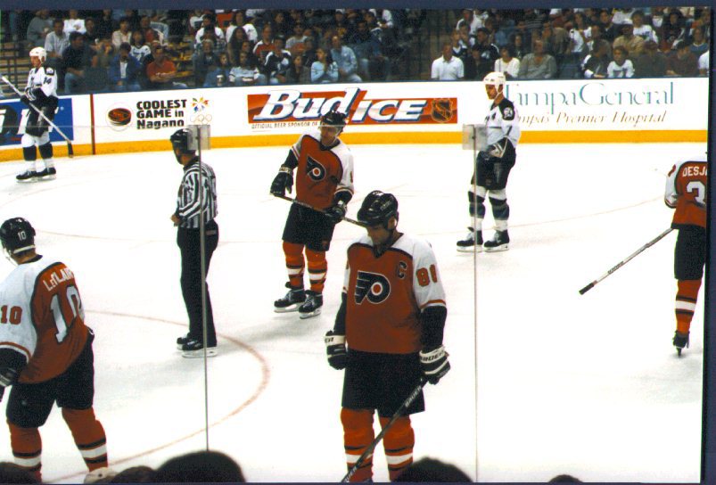 Lindros and Leclair