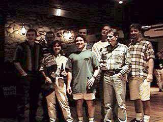 Posing for a shot at Pecos' Bills